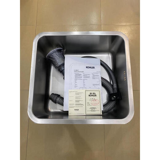 Évier en acier inoxydable Tableau supérieur et inférieur Basin de cuisine Small Single et Double Groove K-3884 / 97827T / 97829T / 97830 Single Groove 97830
