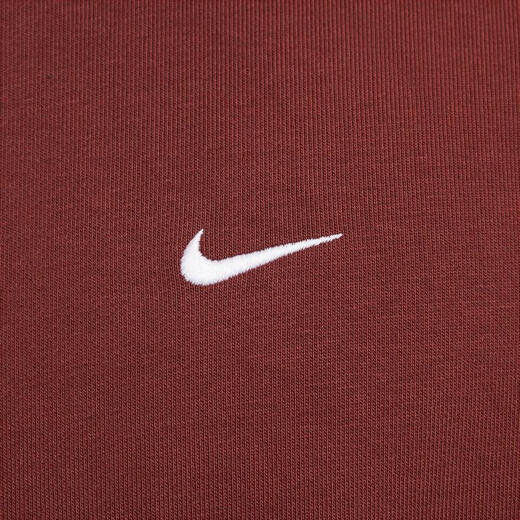 Nike (NIKE) SOLO SWOOSH Men's Fleece Pullover Hoodie DX1355-231 L