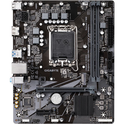 技嘉（GIGABYTE）/华硕/微星 H610M主板支持12400F/12100F/12490F办公电竞游戏主板 技嘉H610M K