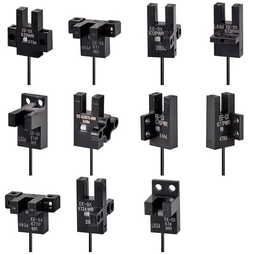 Omron Photoelektrischer Schalter EE-SX672 671 670A 675 674p 673R-WR Slot EE-1006 (Stecker)