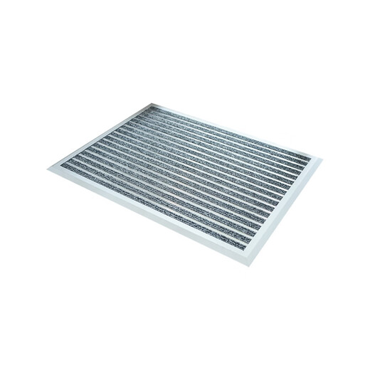 Zunxun outdoor non-slip floor mats stainless steel aluminum alloy dustproof household entrance door mats outdoor entrance carpet door outer door burgundy 160cm 80cm