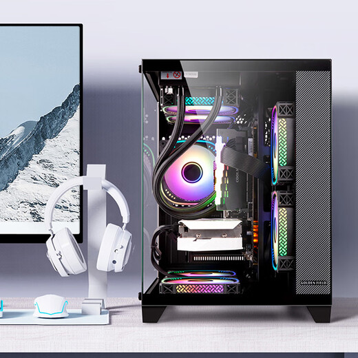 Colorful sea view room i5 12400F/RTX5050 8G RTX3050 independent graphics card game design office computer host desktop assembly machine with two 12100F丨16G丨5050