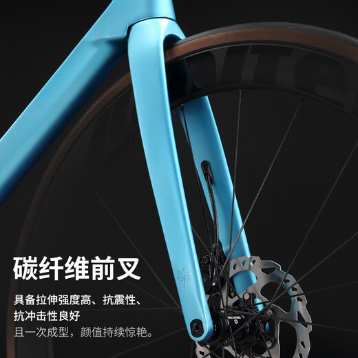 PARAGON鹏来格全碳纤维公路自行车成人7170竞速105电变油碟男女ND1100S+ 480经典黑24速建议身高158-168cm