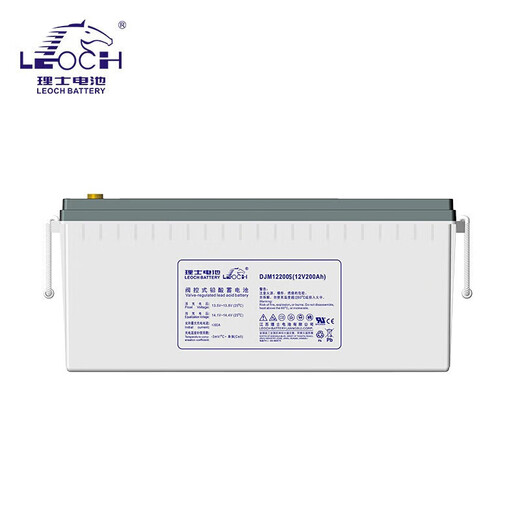 Batterie de Leoch RIS 12V18 24 38 65 100 120 150 200AH RABIÈRE UPSEPS ALIMENTATION ALIMENTATION ENQUÊTE DE STOCKAGE DJM12200S (12V200AH)