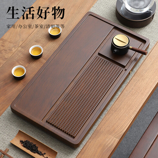 Tianxi (TIANXI) tea tray home tea table light luxury gift high-end tea tray Kung Fu tea set desk bamboo big tea sea