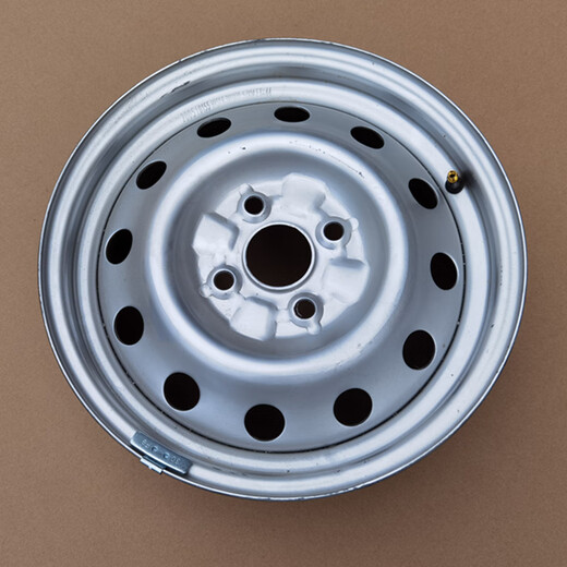 工马适配鸿日S1御虎U8鸿豆15565R14电动汽车165605R15寸轮胎锅钢圈 14寸铁锅一个