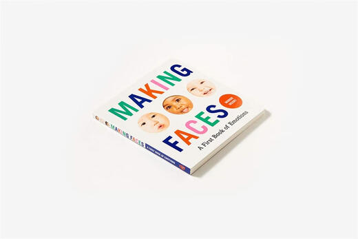 现货 英文原版 宝宝做鬼脸 情绪认知纸板书 低幼启蒙 Making Faces: A First Book of Emotions