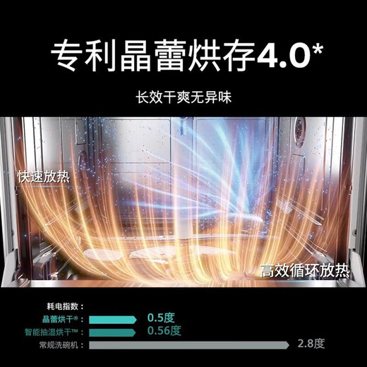 Siemens 16 sets capacity SJ65ZX00MC all-purpose cabin PRO crystal bud drying long-lasting storage dishwasher 96-hour long-lasting storage white panel