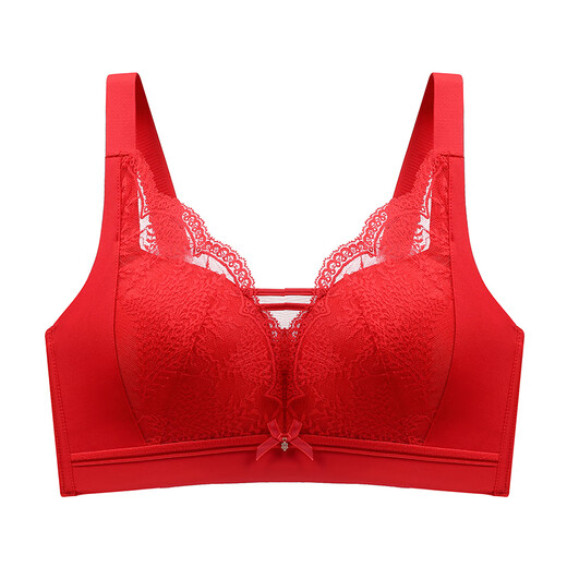 Langsha large size bra set for the year of the animal, big red, big breasts, smaller breasts, year of the horse, full cup bra, underwear for women