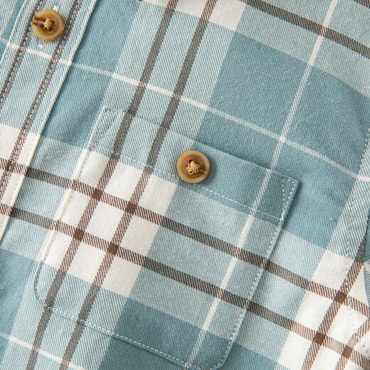 David Bella spring and autumn boys' plaid shirts, medium and large children's cotton shirts, children's tops, children's clothing