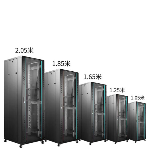 TD/TS600深全系列机柜1米1.2米1.6米1.8米2米2.2米18u 22U 27 TD.6627前后网门 60x60x140cm