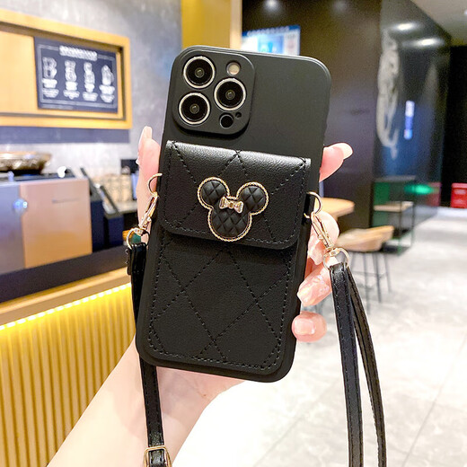 飒康 适用红米note13pro手机壳note12/11t零钱包红色9/10pro斜挎背带挂绳k70/k60至尊版全包k 棕色金色花零钱包-带斜挎绳 红米 Note 9 5g