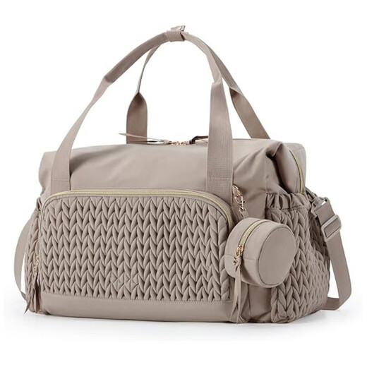 Chen Wusu CWS/Chen Wusu genuine new diaper bag handbag, large capacity travel bag diaper bag, hospital labor bag, designer high-end light luxury model, black 44.98 x 22.99 x 30 cm