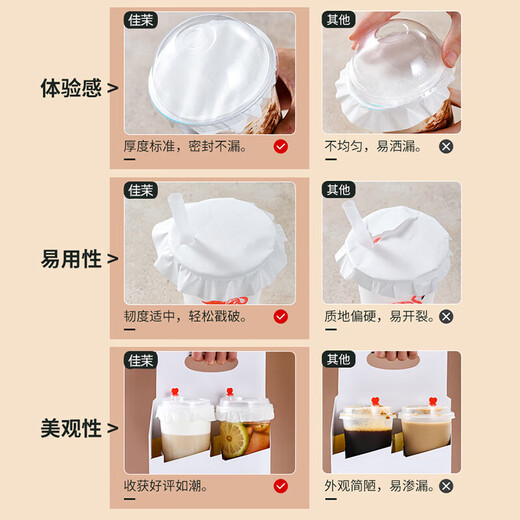 Jiamo steamer paper 300 sheets disposable milk tea leak-proof paper non-stick oil paper household steamed buns pad paper 13cm