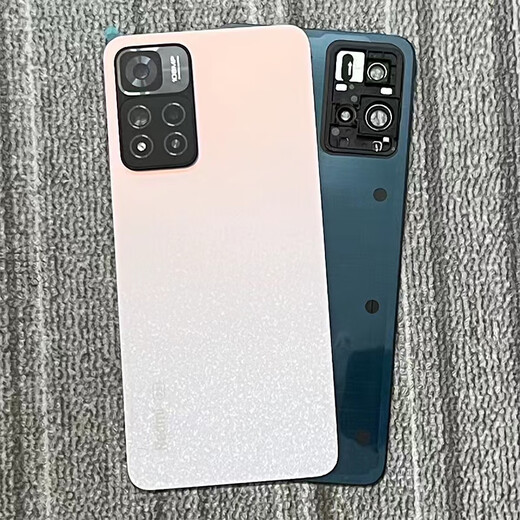 Suitable for Redmi Note11Pro original glass back cover note11Pro + original mobile phone battery cover rear screen note11pro mysterious black mirror with accessories frame