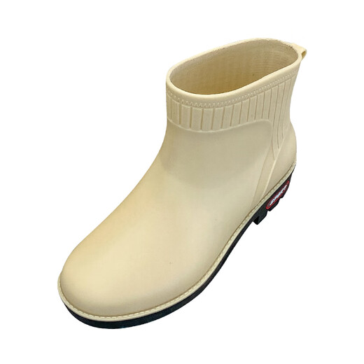 Xiaohuili Home Regenschuhe Korean Wasserschuhe tragen Anti-Rutsch-Regenstiefel Küche Gummi Schuhe Modes wasserdichte Frauen plus Fleece Frauen warme Wasserstiefel Schwarze XD699-Single-Schuhe 40 #