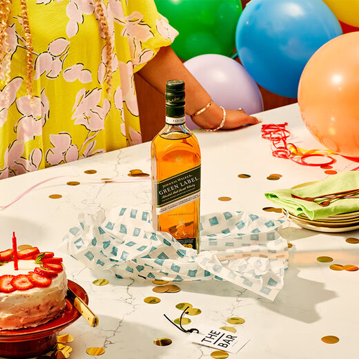 Johnnie Walker (JOHNNIE WALKER) Scotland blended whiskey original imported foreign wine [recommended for hot products] Green brand green square 750ml