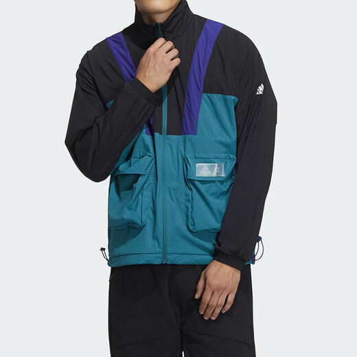 Adidas Jacke Herren -offizielle Website New Woven Light and Thin Stand Collar Training laufende klassische Modesport- und Freizeitjacke HE9930 HE9930 S