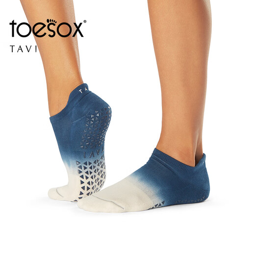 Toesox yoga socks women's non-slip professional sports socks Pilates socks sweat-absorbent and breathable Savvy TAVI co-branded coral pink S (size 34~38)