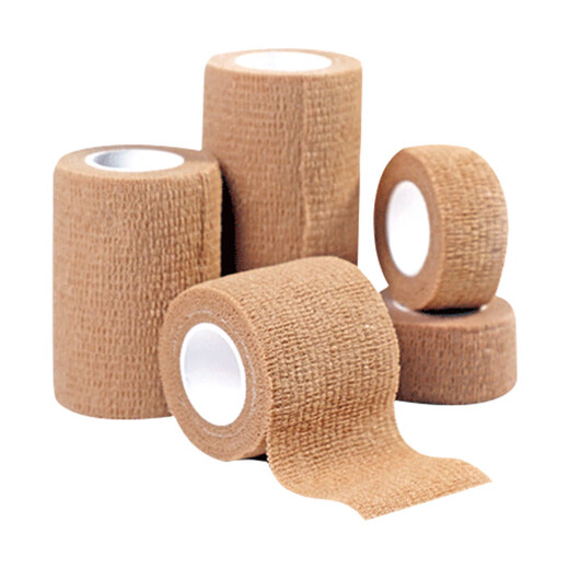 Medical self-adhesive elastic bandage wound dressing finger protection ankle sports medical gauze roll elastic bandage 7.5*450cm 1 roll