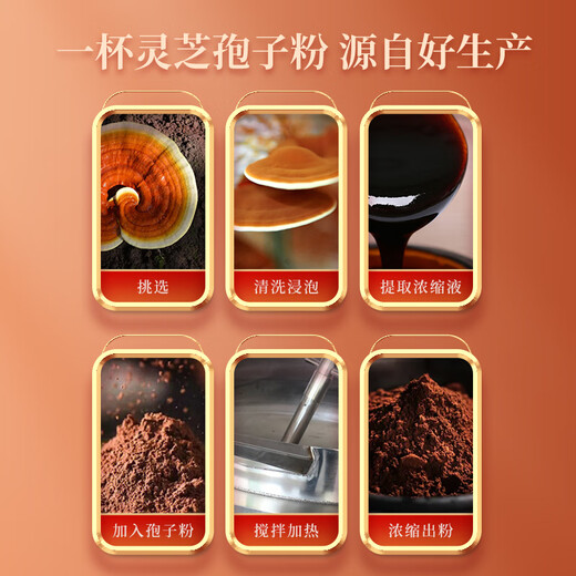 （Suzny）灵芝孢子粉 优选高年份灵芝孢子，运用现代破壁技术220g