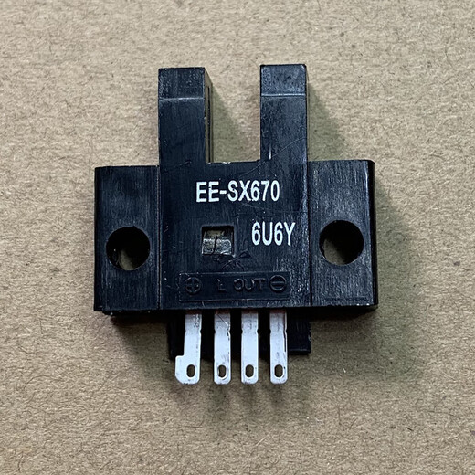Sensor de límite de interruptor fotoeléctrico de tipo U EE-SX670/671R/672P/673/674A/75 Sensor EE-SX674R Tipo de PNP Control Actualización de material de indicador de electrodo positivo