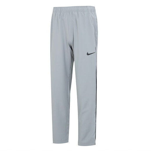 Nike Nike 2024 Automne Nouveau Pantalon décontracté sportif pour hommes Gray Straight Elastic Fitness Running Running Pantal