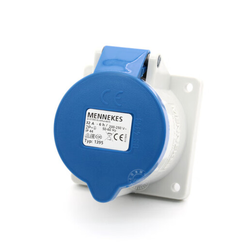 
High-power aviation industry waterproof plug socket connector 16A/32A 5-core 63a concealed socket typ 1 3-core 32a surface-mounted socket typ1421