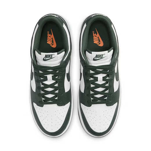 Nike (Nike) Dunk Low's Men's White and Green Non-glip et vert non-glisser, Chaussures décontractées légères DD1391-101 DD1391-101 40.5