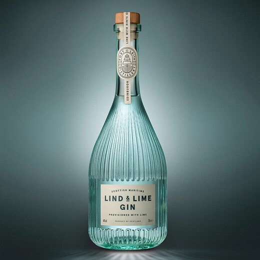 JiTuLIND LIME林德莱姆手工金酒 伦敦干金酒原瓶进口 琴酒礼盒装700ml 林德莱姆金酒 700mL