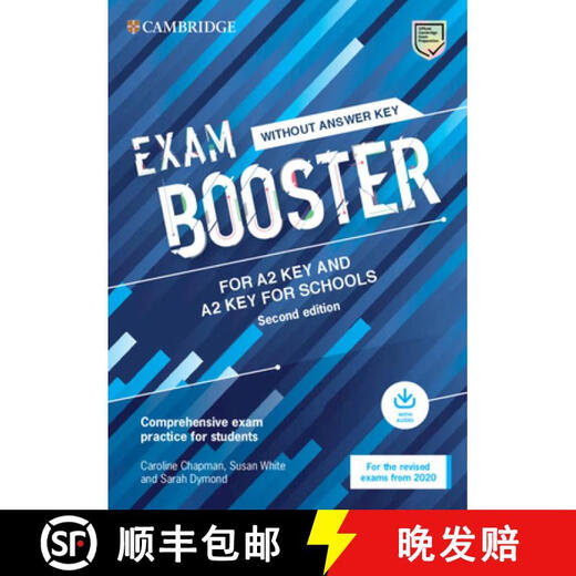 现货 剑桥KET考试 不带答案带音频 Exam Booster for Key and Key for Schools without Answer Key with Audio for the R~