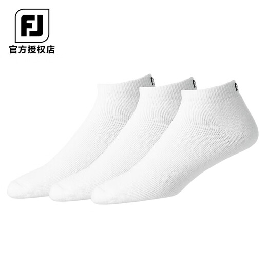 
FootJoy golf socks men's socks golf socks men's cotton comfortable breathable FJ socks green dream 15276 black (three pairs)