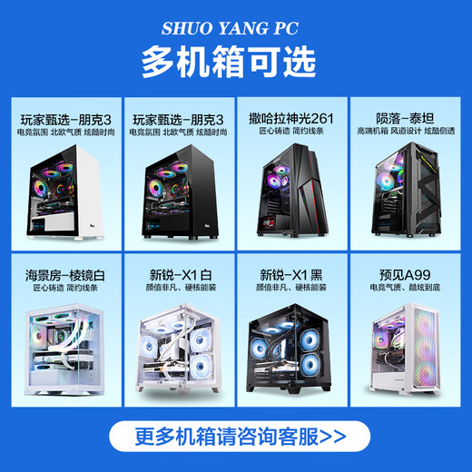 Shuoyang DIY assembly machine, custom hardware of your choice, host upgrade configuration (no delivery will be made without contacting customer service) 330 upgrade
