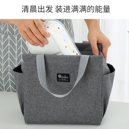 Keimung (Mengen) Doppelschicht Aluminiumfolie Isolationsbeutel Picknicktasche Lunchbox Beutel Bento Bag Bento Bag wasserdicht dicke Reisbeutel
