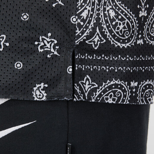 耐克（NIKE）男装秋冬冬夏新款运动服跑步训练篮球背心休闲透气无袖宽松T恤 DH7372-010 S