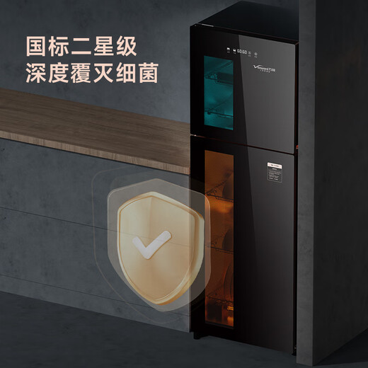 万和（Vanward）【国家补贴】消毒柜家用97L立式不锈钢厨房餐具碗筷奶瓶紫外线高温消毒碗柜 ZTD100-L700C