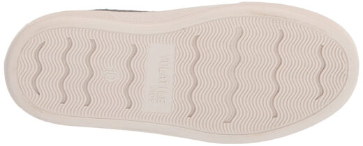 VOLATILE Girls Bree Sneakers Charcoal 3 Little Kid