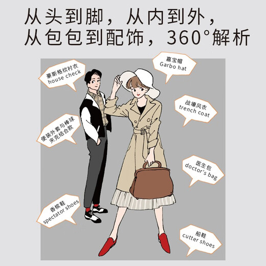 【全新正版  当天发货】男子服饰图鉴 : 1300种服装、鞋帽、包包、配饰、纹样、配色详解
