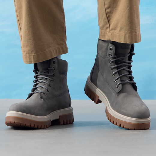 Timberland Timberland Martin Boots Herrenschuhe für Frühlings- und Sommer-Außenwanderung und Bergsteigerkleidung mit Resistenten High-Top-Outdoor-Freizeitschuhen A69BWEL8 42 (265 mm)