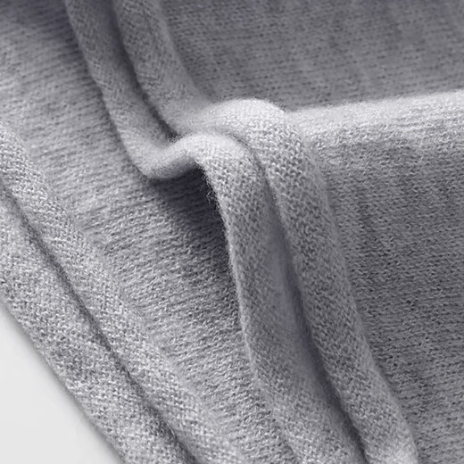 Jeep Autumn and Winter Cycling Neck Protector Warm Pure Wool Neck Cover Men's Coldproof High-End Scarf Women 2025 New Dark Gray One Size - Elastic