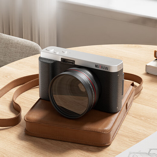 MUTRAIN Venta caliente N0.1 Fiesta de estudiantes Viajes de alta definición Campus Cámara digital Máquina de tarjetas Nivel de entrada Selfie Vlog Belleza Sin espejo Solo M10 Fotografía macro gran angular Clásico negro + Lente gran angular Tarjeta de memoria 128G