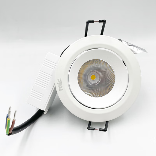 LES Éclairage Les LE LED Spotlight encastré haute puissance COB Plafond Light NLED1502 1503 1505 1506 15 NLED1501-4W-Warm White (4000K) Drilling 6