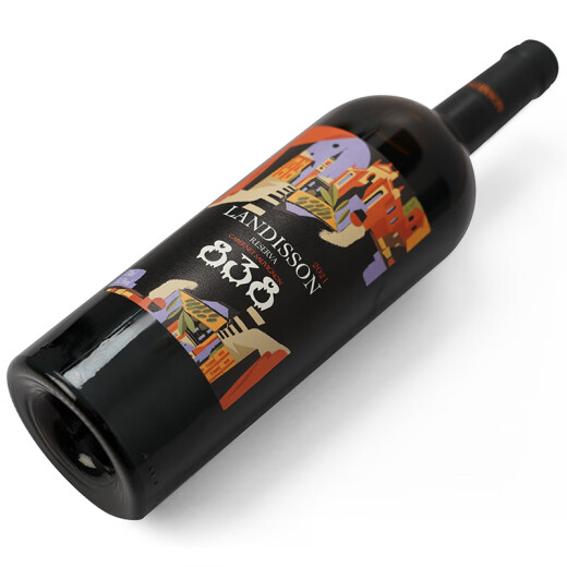 勆迪（LANGDI）智利原瓶进口红酒 珍藏838干红葡萄酒750ml*6 整箱