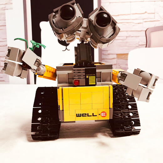 
Yuxing Model King Boy Assembling Building Blocks Programming Robot Wali Electric Remote Control Track Racing Model Children's Toy Gift Programming Wall Robot Building Blocks-687 Particles Compatible with Lego Programming Robot Building Blocks