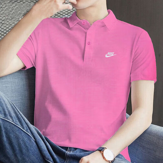 
Nike (NIKE) short-sleeved men's summer new sportswear lapel POLO shirt pure cotton knitted breathable sports T-shirt casual top FN3895-675 M