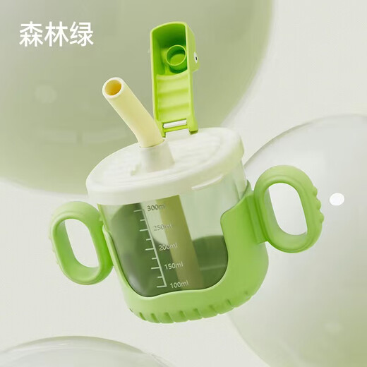 Yoshida kumori bébé soupe shen instrument bébé eau bouclée accessoires de paille avec un snot-on de gastronomie supplémentaire en silicone bol paille
