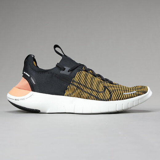 耐克（NIKE）休闲鞋男鞋夏季新款运动鞋FREE赤足减震透气跑步鞋FB1276-002 FB1276-700黄色 44.5