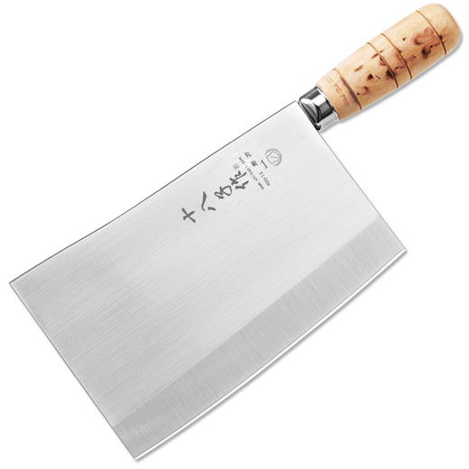 Shibazi-Knochenhackmesser, Küchenmesser, Grillmesser für gekochtes Huhn, Ente und Gans, spezielles professionelles Hackmesser mit Verdickung des Hotelkochs S216-großes Grillhackmesser