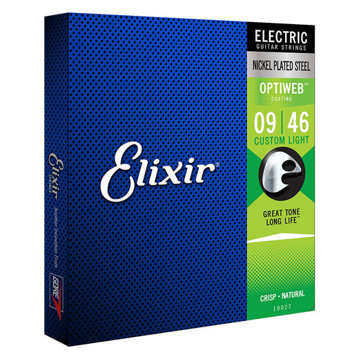 ELIXIR NANOWEB Elektrikgitarrenstrings Laminierte Saiten 12052 12002 12102 19052 (010-046) Keine Touchbeschichtung