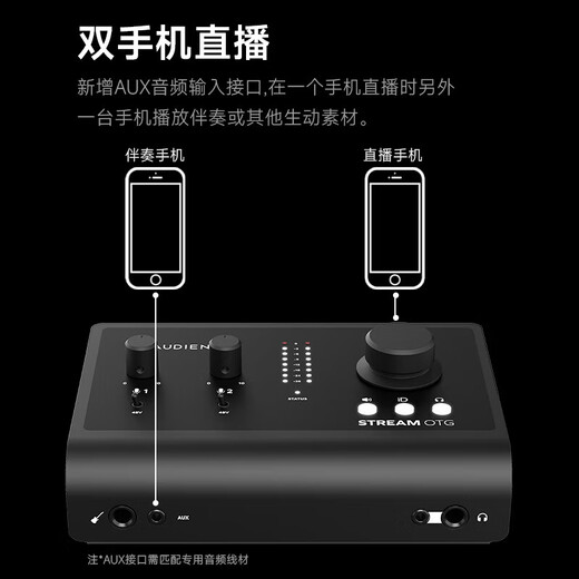 Sennheiser (SENNHEISER) MK4 large diaphragm professional recorder karaoke microphone condenser dubbing microphone anchor live singing MK4 MK4+ Otonte iD4 OTG sound card set